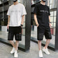 Two-piece Cotton T-shirt Short-sleeved Shorts