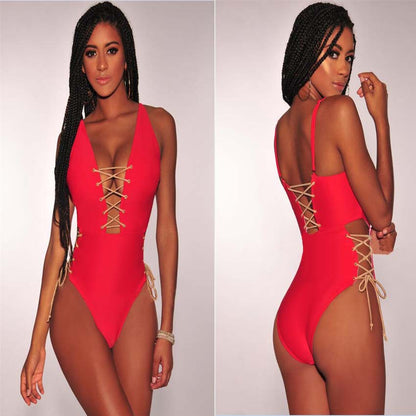 Strapped One-piece Bikini