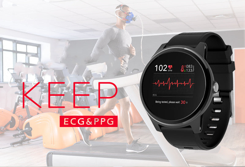 SmartWatch Sport Fitness Activity ECG PPG Blood Pressure