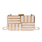 Ladies Square Bag Acrylic Clutch