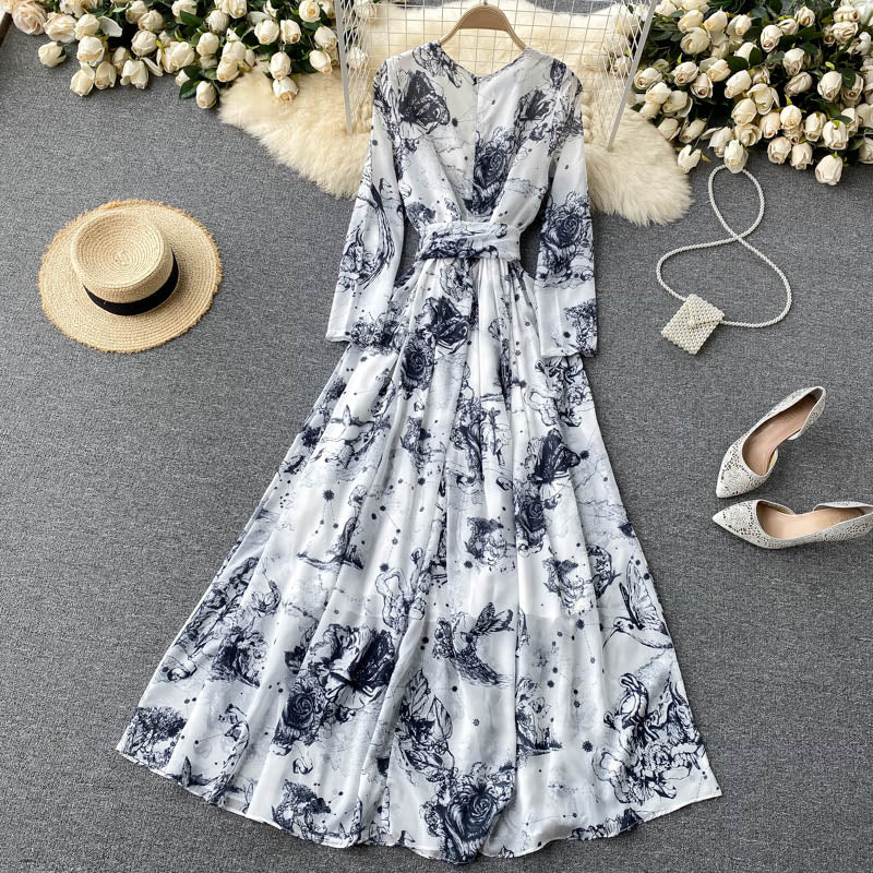 Women Design Printed  Dress