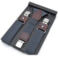 Business Sling Elastic Three Clip Strap for Men