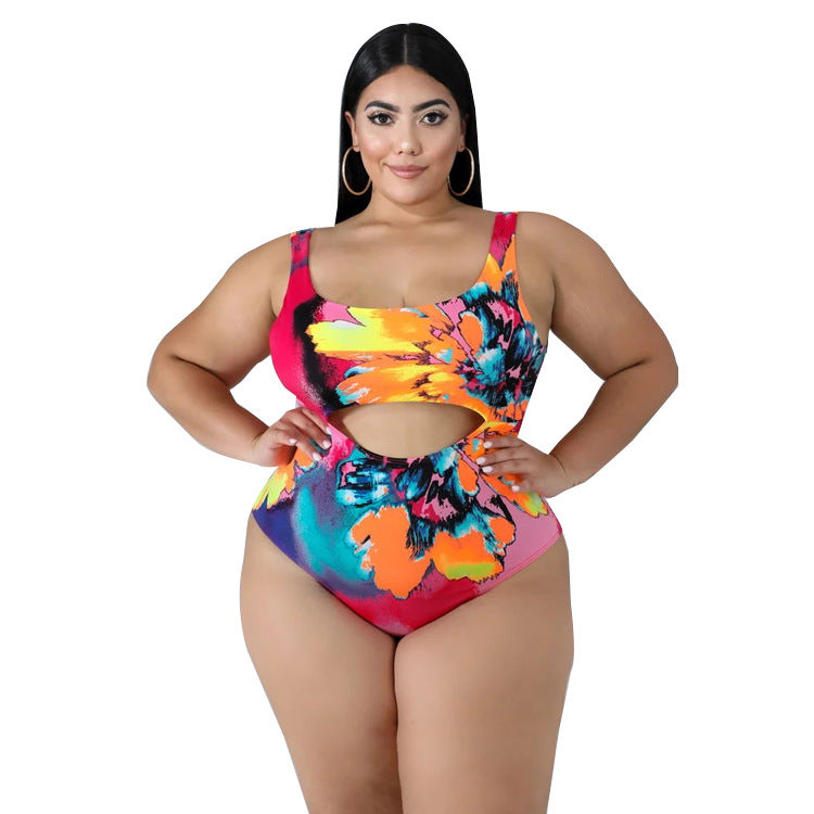 Swimsuit One-piece Print Swimsuit