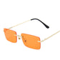 Rimless sunglasses women square