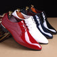 Men Leather Business Casual Dress Shoes