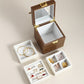 Classical jewelry box wooden storage cosmetic box jewelry