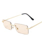 Rimless sunglasses women square