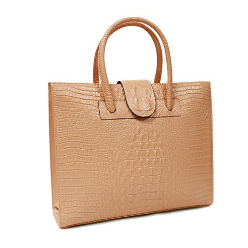 Crocodile ladies leather bags