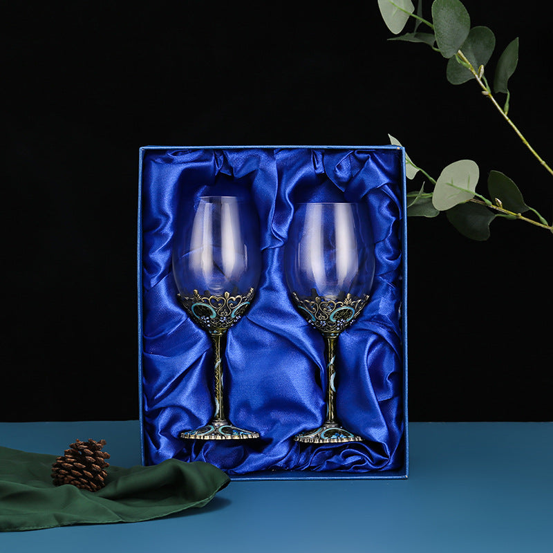 Wine Glass Scanter Set Gift_ Perfect Newly Wed-Gift