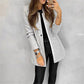 Slim-fit women's blazer