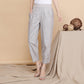 Women's Linen Cropped Pants