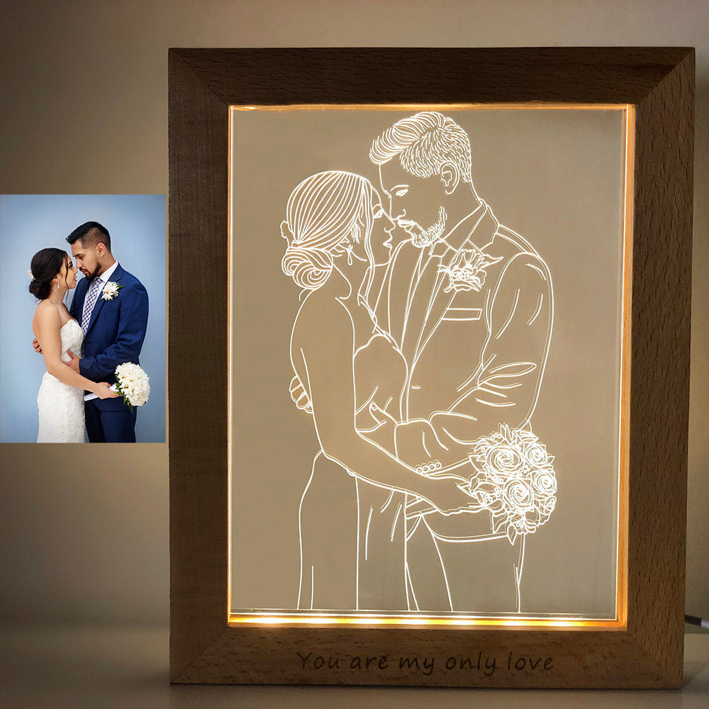 Photo Frame Night Light Creative Gifts Customized Gifts