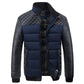 Patchwork Stitched Winter Men's Jackets