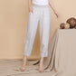 Women's Linen Cropped Pants