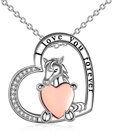 Sterling Silver Heart Pendant for Women Girls