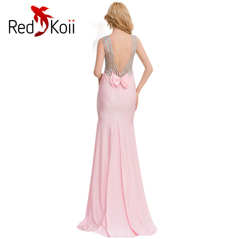 Backless Evening Dress