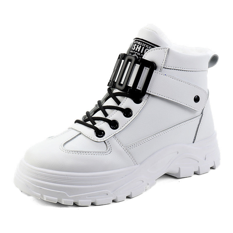 Ladies comfy casual boots-sneaker