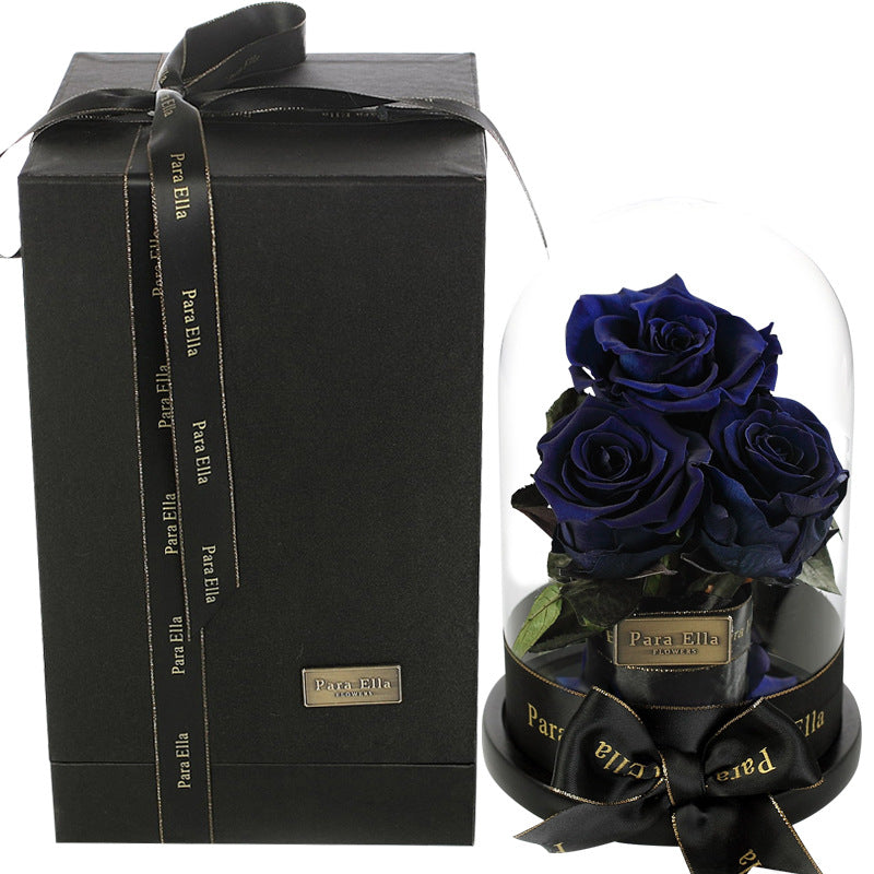 Valentines Day Gift Preserved Flower Finished Rose Gift Box