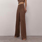 Temperament Tube Top Chain Top High Waist Casual Trousers Suit