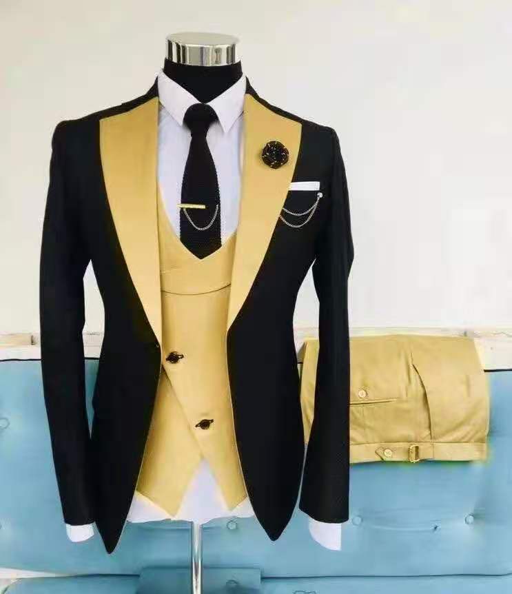 Two-piece wedding formal suit