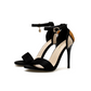 Color Matching Stiletto Suede Women's Shoes