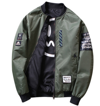 Men Reversible Flight Jacket for Autumn &Winter