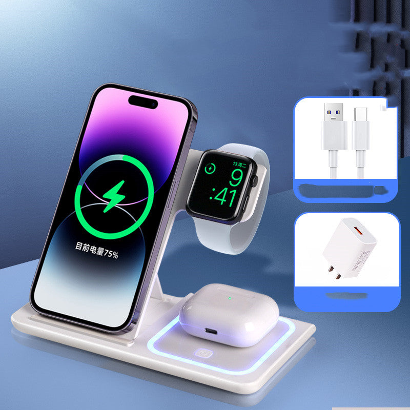 3-in-1 Wireless Charger For phone/watch/earphone