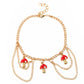 Trendy Bohemian Star Mushroom Anklet