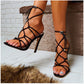 High Heel Strapped Sandals