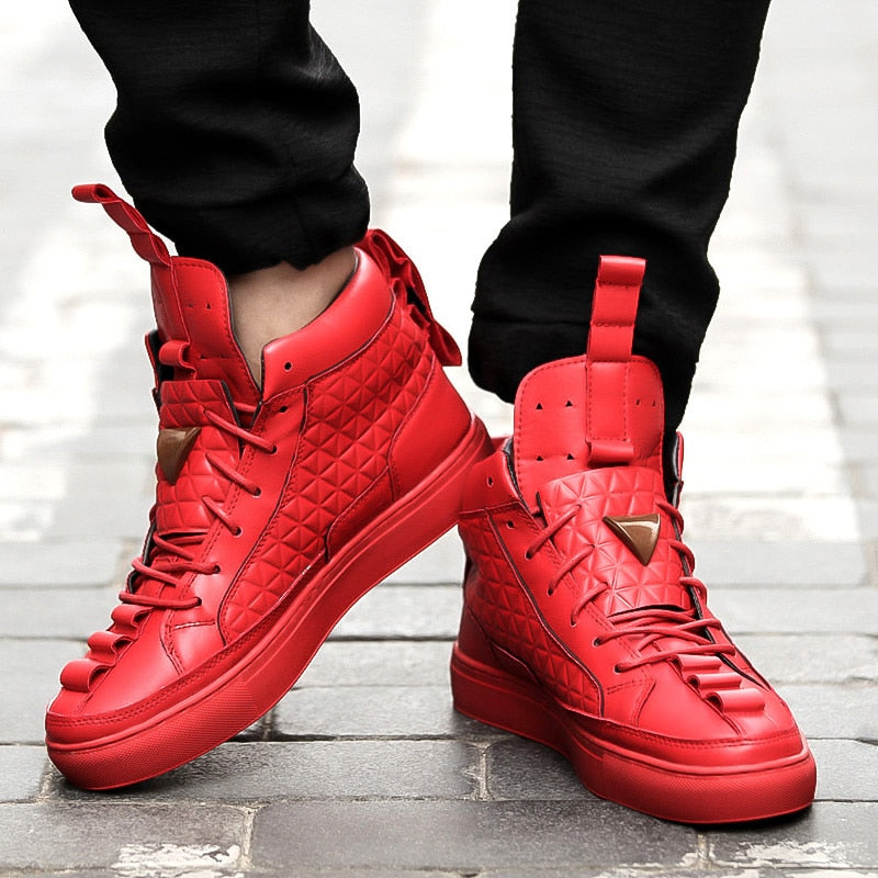 High Tops Fashion Zapatas De Hombre Male botas