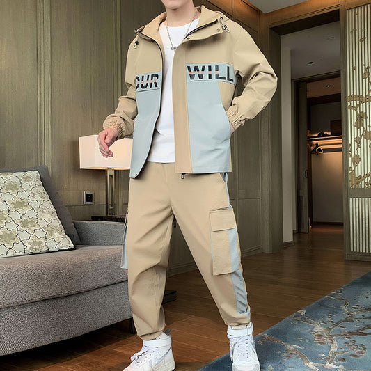 Tracksuit 2 Pcs Set Jackets and Pants