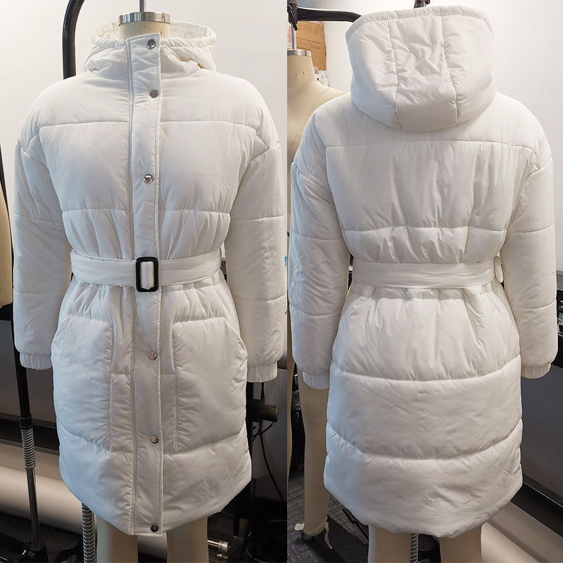 Padded jacket with Belt