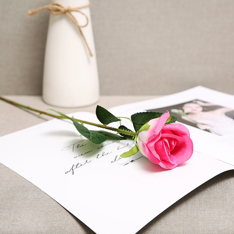 Artificial Red Rose Flowers Bouquet