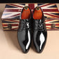 Men Leather Business Casual Dress Shoes