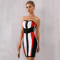 Bandage evening dress