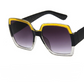 Colorful glitter sunglasses retro