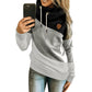 Casual Women's Loose Long-sleeved Hooded Sweater