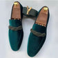 Men's Retro Suede Business Dress Shoes Classic