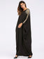 Muslim Hui Dubai Beaded Bat Sleeve Robe