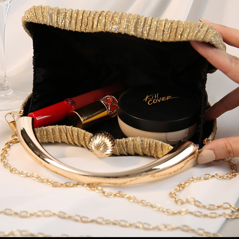 Women Fashion Portable Round Purse