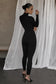 Casual Tight Long Sleeve Jumpsuit