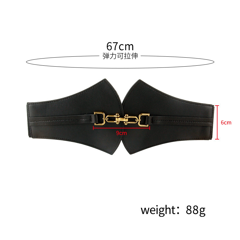 Women Belt for Dress Shirt - Fan-shaped