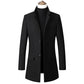 Stand Collar Woolen Coat