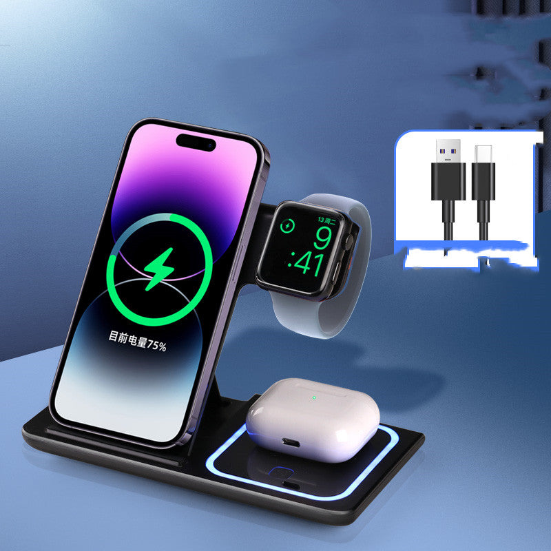 3-in-1 Wireless Charger For phone/watch/earphone