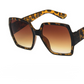 Colorful glitter sunglasses retro