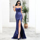 Slit Elegant Party Evening Dress