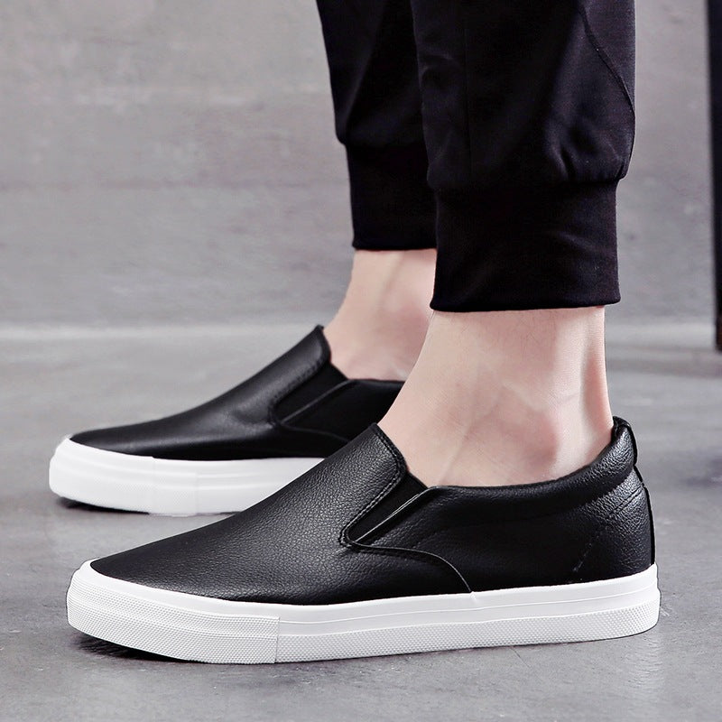 Men's casual leather shoes