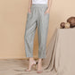 Women's Linen Cropped Pants