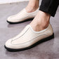 Men Full Grain Leather Slip-on Shoes