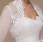 Lace bridal jacket